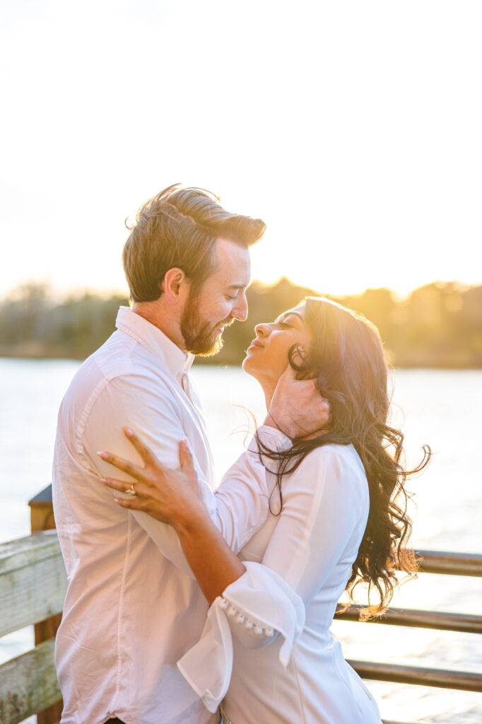 downtown wilmington engagement session