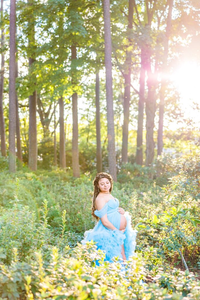 WRAL Azalea Garden Maternity Session Raleigh North Carolina Maternity Photographer