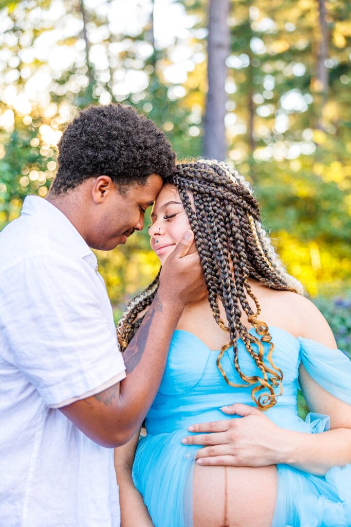 WRAL Azalea Garden Maternity Session Raleigh North Carolina Maternity Photographer