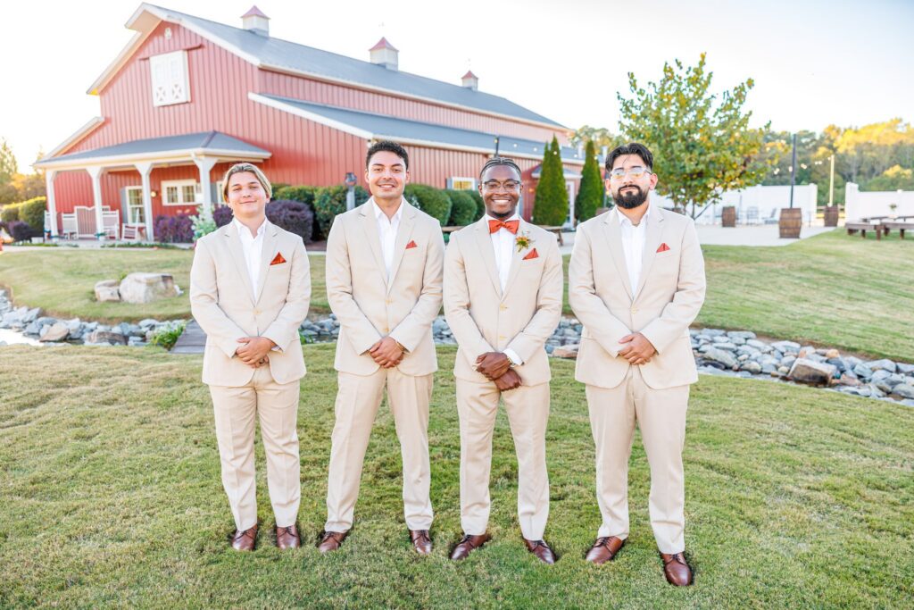 fall wedding at carrollock farms raleigh north carolina wedding photographer