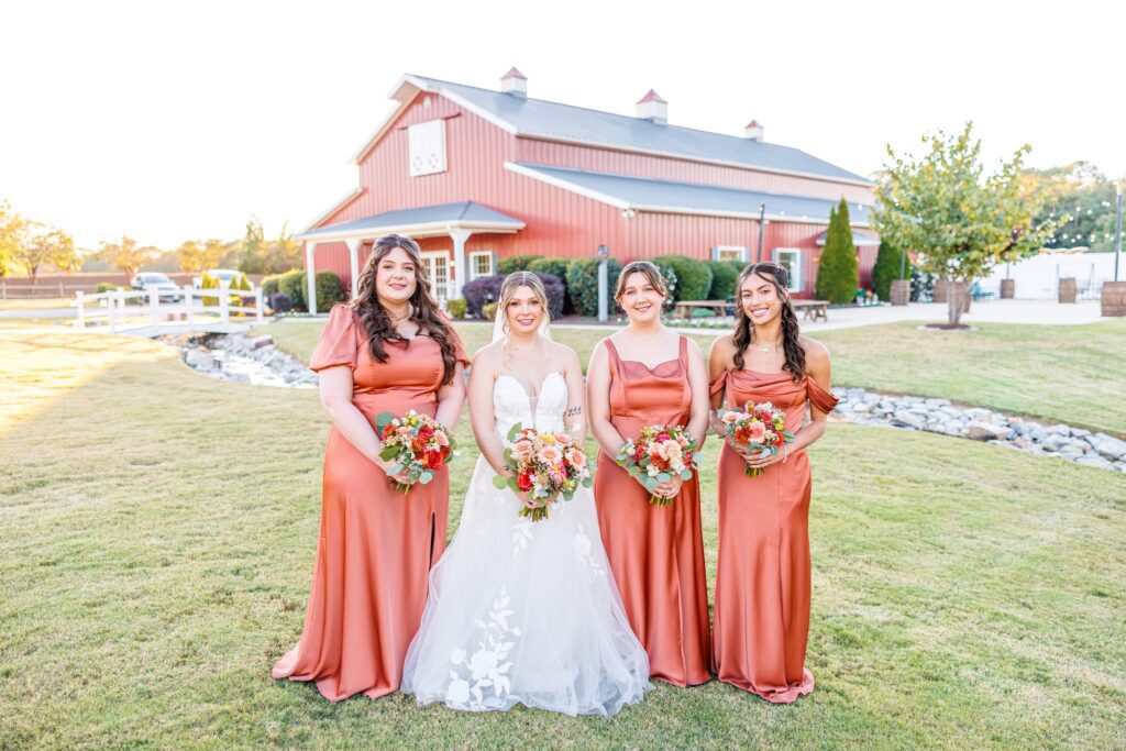 fall wedding at carrollock farms raleigh north carolina wedding photographer