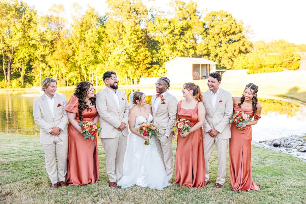 fall wedding at carrollock farms raleigh north carolina wedding photographer