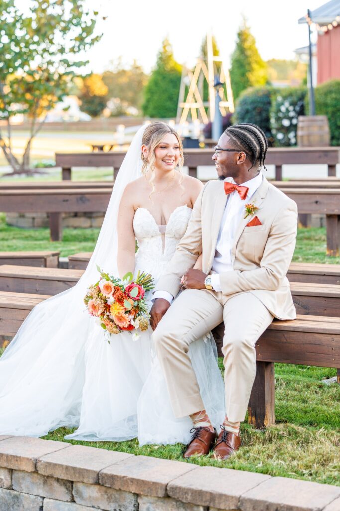 fall wedding at carrollock farms raleigh north carolina wedding photographer