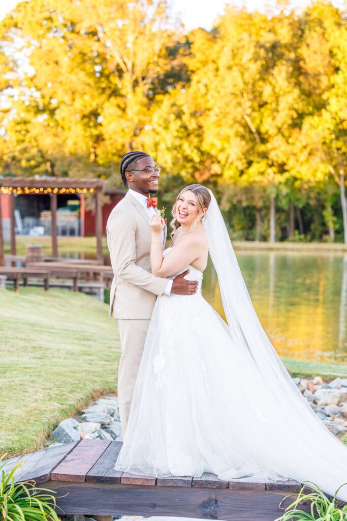 fall wedding at carrollock farms raleigh north carolina wedding photographer