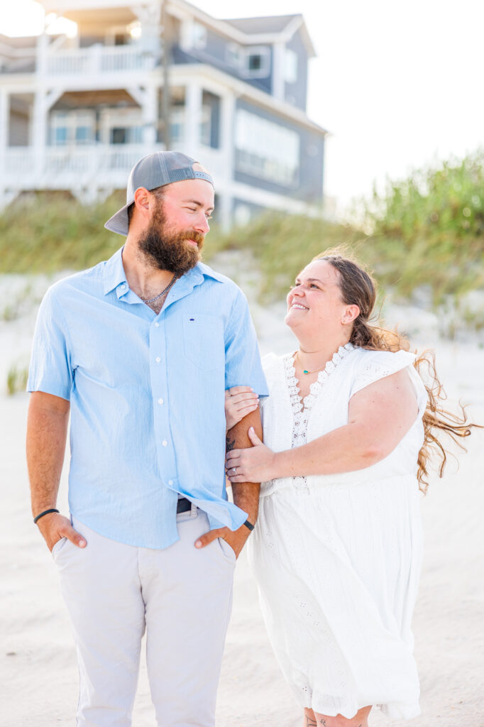 Topsail Island Engagement Session